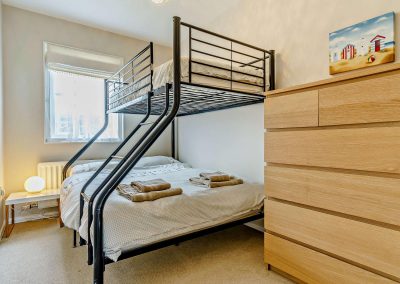 Bunk bed holiday let Beadnell