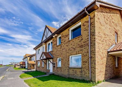 Outside of Beachcombers cottage