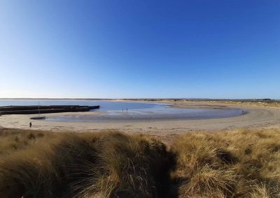 stunning quiet beach Beadnell